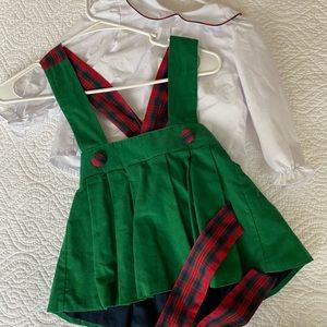 Tbbc skirt and shirt set